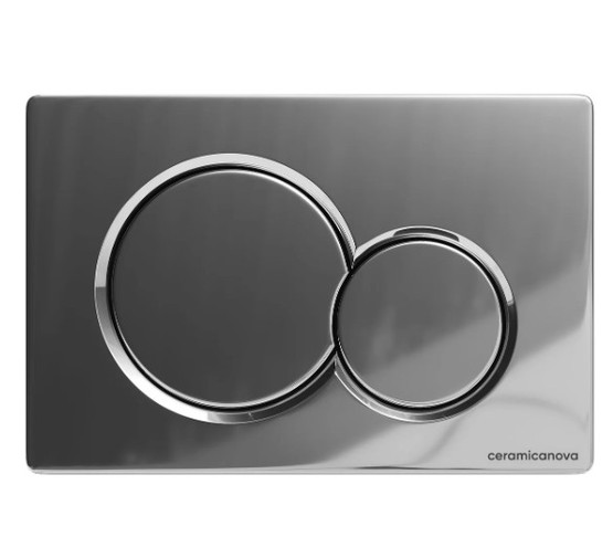 Клавиша смыва Ceramicanova Balance Sphere хром