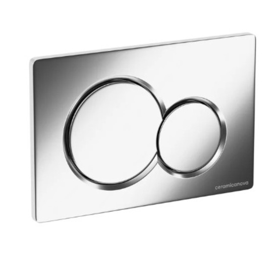 Клавиша смыва Ceramicanova Balance Sphere хром матовый