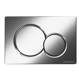 Клавиша смыва Ceramicanova Balance Sphere хром матовый