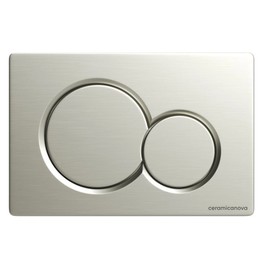 Клавиша смыва Ceramicanova Balance Sphere никель брашированный
