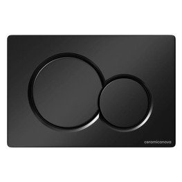 Клавиша смыва Ceramicanova Balance Sphere черный матовый