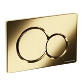 Клавиша смыва Ceramicanova Balance Sphere золото брашированное