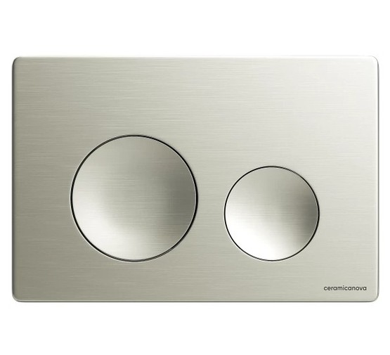 Клавиша смыва Ceramicanova Balance Circle никель брашированый