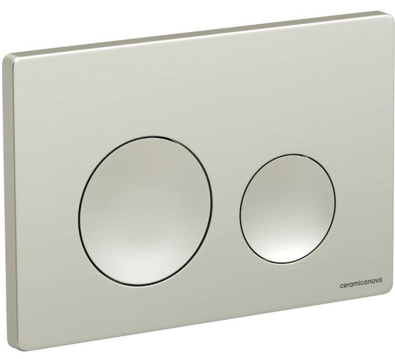 Клавиша смыва Ceramicanova Balance Circle никель брашированый