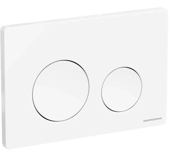 Клавиша смыва Ceramicanova Balance Circle белый