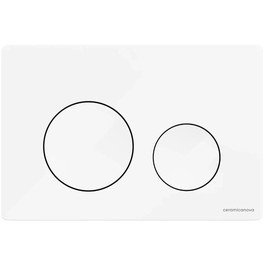 Клавиша смыва Ceramicanova Balance Circle белый