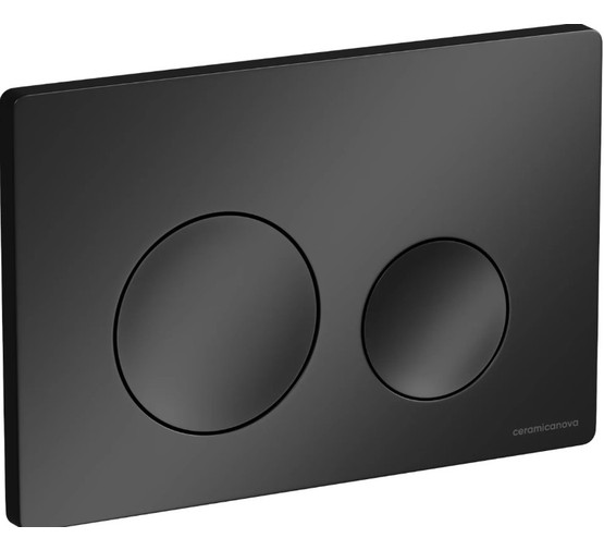 Клавиша смыва Ceramicanova Balance Circle черный матовый