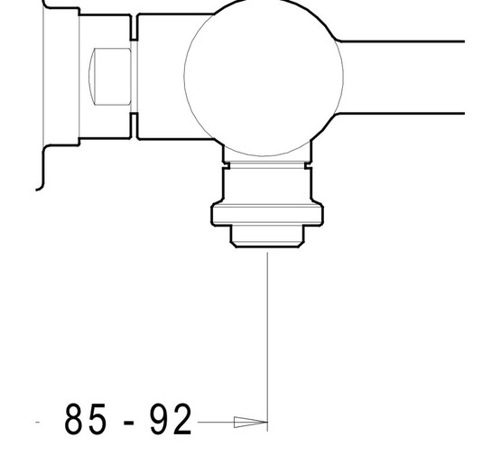 Смеситель для ванны Jacob Delafon Purist E14589-4A-CP