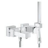 Смеситель для ванны GROHE Eurocube  23141000 с душевым гарнитуром