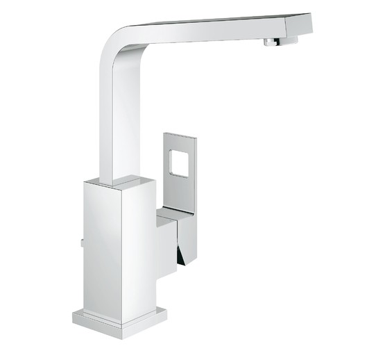 Смеситель для раковины Grohe Eurocube  23135000 с донным клапаном