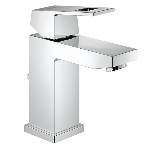 Смеситель для раковины Grohe Eurocube  23127000 с донным клапаном