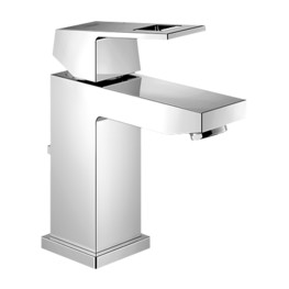 Смеситель для раковины Grohe Eurocube  23127000 с донным клапаном