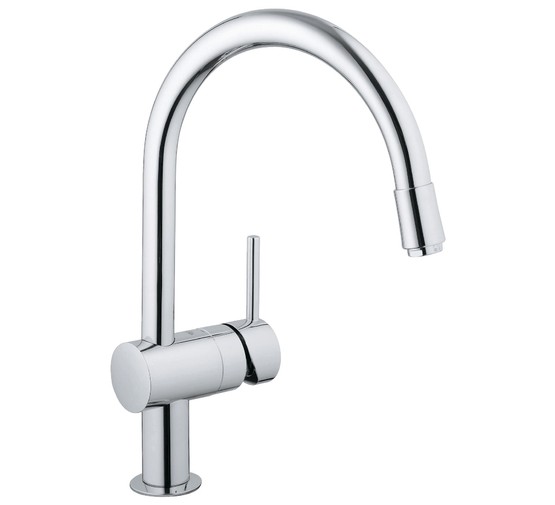 Смеситель для кухни Grohe Minta 32918000 с выдвижным изливом