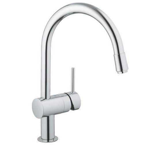 Смеситель для кухни Grohe Minta 32918000 с выдвижным изливом