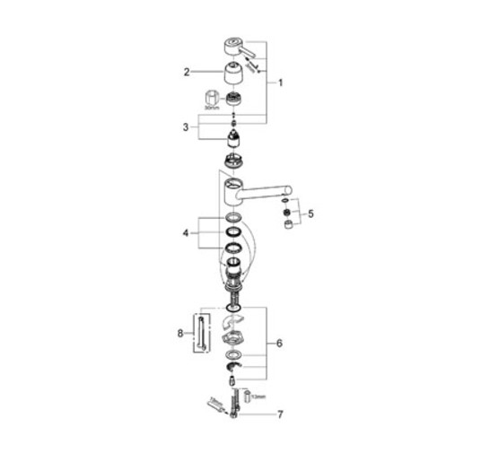 Смеситель для кухни Grohe Concetto 32659001