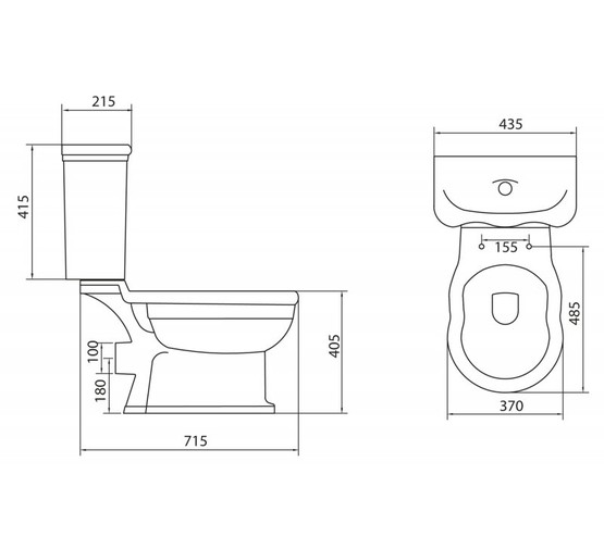 Унитаз компакт BelBagno Boheme  BB115CP безободковый дюропласт микролифт