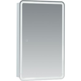 Зеркало-шкаф Aquanet Оптима 50 LED белый