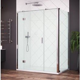 Душевой угол Vegas Glass AFP-F-Fis L 1800x1100 белый, прозр.стекло